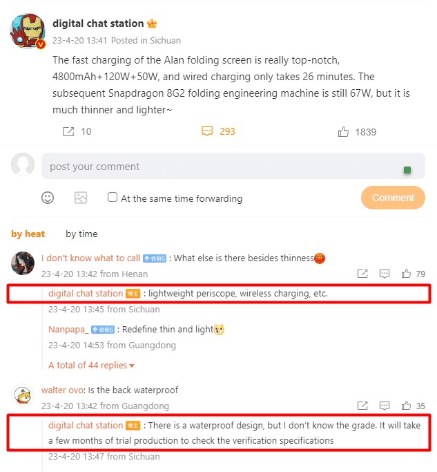 A Xiaomi Mix Fold 3 periszkópos kamerát és vízállóságot hozhat a piacra az idei bemutatkozásakor 1 A Xiaomi Mix Fold 3 periszkópos kamerát és vízállóságot hozhat a piacra az idei bemutatkozásakor