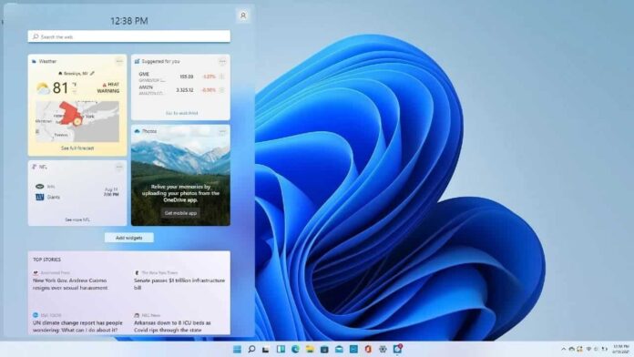 Új Facebook widget a Windows 11-ben, azonnali közösségi értesítések az asztalon