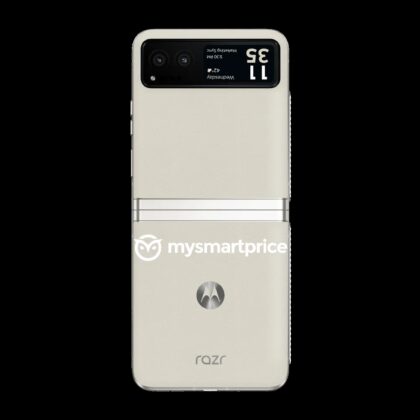 Egy hozzáférhető árú, összehajtható okostelefon érkezik: a Motorola RAZR 40 bemutatkozása már a premier előtt képgalérián keresztül