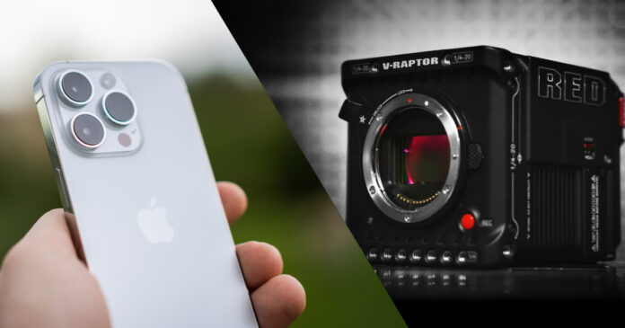 Az ötvenezer eurós RED kamera és az iPhone 14 Pro Max csatája vaktesztben (videó)