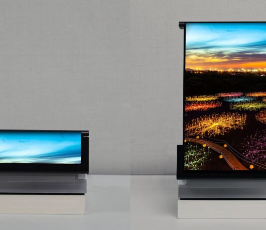a Samsung Display bemutatott egy 10 colos átmérőjű, hajlítható kijelzőt