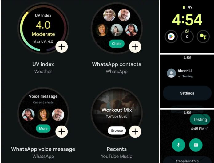 Gyorsabb kommunikáció csuklóról: a WhatsApp már Wear OS okosórákon is fut