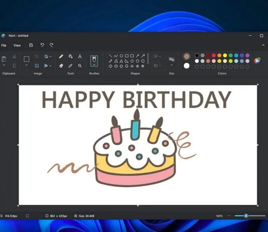 Hosszú évtizedek után a Microsoft végül a Paintet is a sötét oldalra viszi