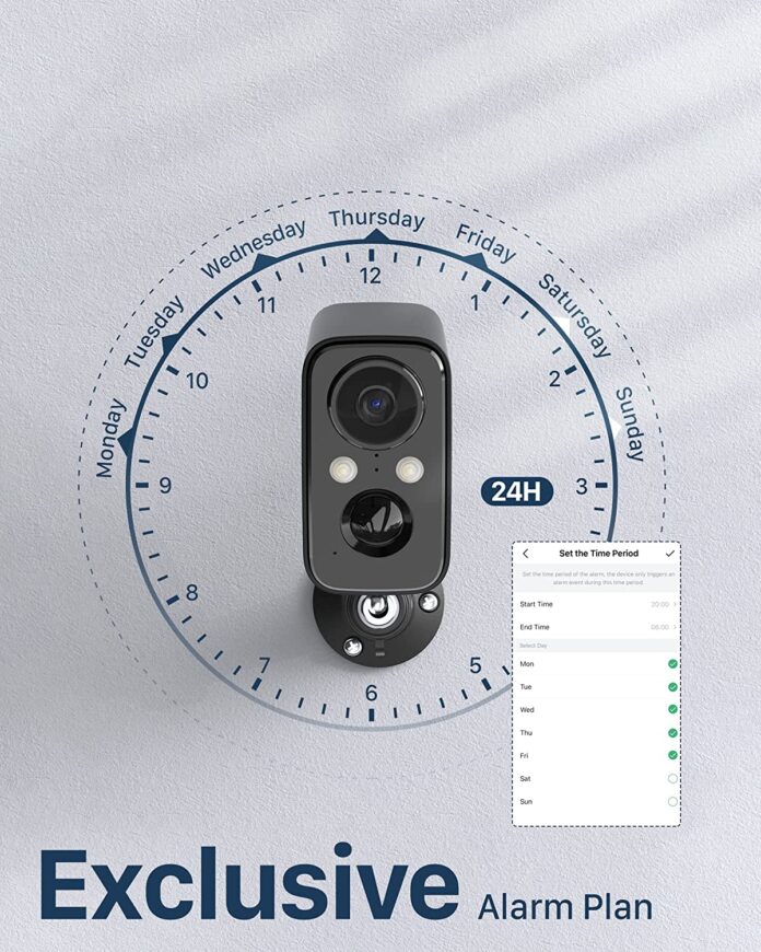 IHOXTX DF220 napelemes biztonsági kamera