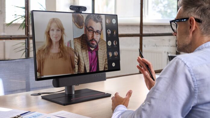A Lenovo ThinkSmart View Plus bejelentése – Egy MI tanúsítvánnyal rendelkező, önálló csapatmunka eszköz 1 Lenovo ThinkSmart View Plus