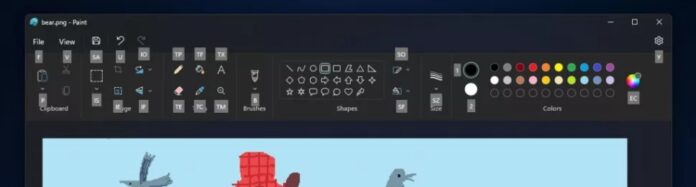 Hosszú évtizedek után a Microsoft végül a Paintet is a sötét oldalra viszi