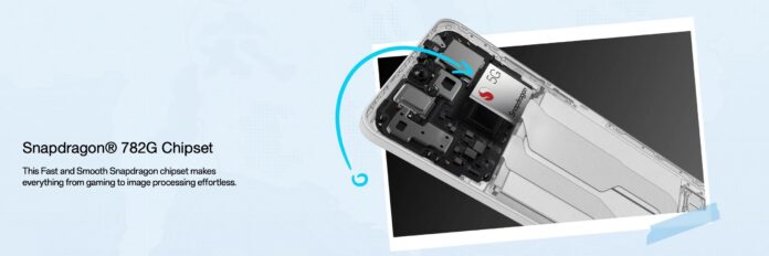 A OnePlus Nord CE 3 5G „Aqua Surge” árnyalatban érkezik, a Snapdragon 782G lapka jelenlétét pedig hivatalosan is megerősítették