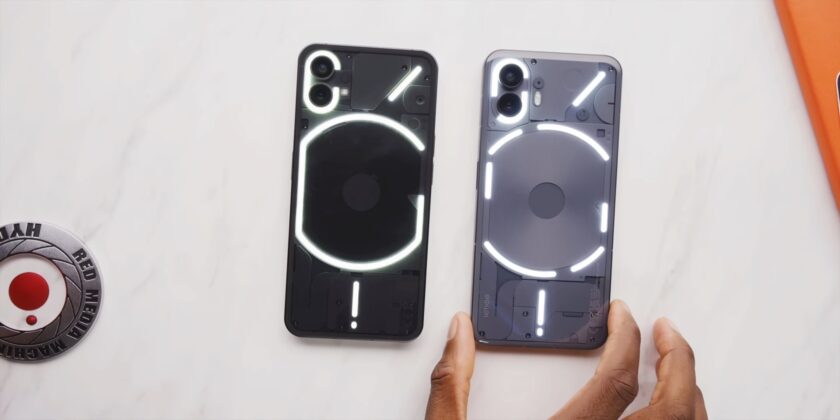 Nothing Phone (2): Marques Brownlee bemutatja a telefon új LED-megvilágítási rendszerét és az ergonomikus változásokat