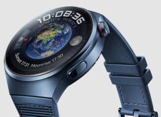 Óceánkék változatban debütált a Huawei Watch 4 Pro - újrahasznosított hálóból készült pánttal