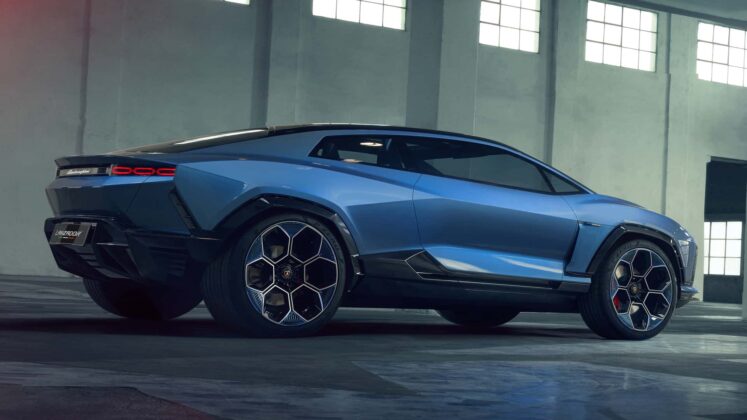 A Lamborghini Lanzadorja több mint 1300 lóerős elektromos szuperautó; A Monterey Car Week autókiállításon leplezték le tegnap