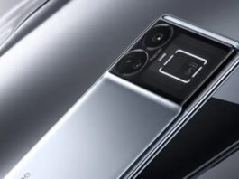 A realme GT5 Quicksilver Mirage színben tűnik fel egy hivatalos előzetesben (Videó)