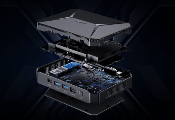 A Chuwi HeroBox 2023 N100 kompakt asztali számítógép meglepően sokoldalú a kis mérete ellenére