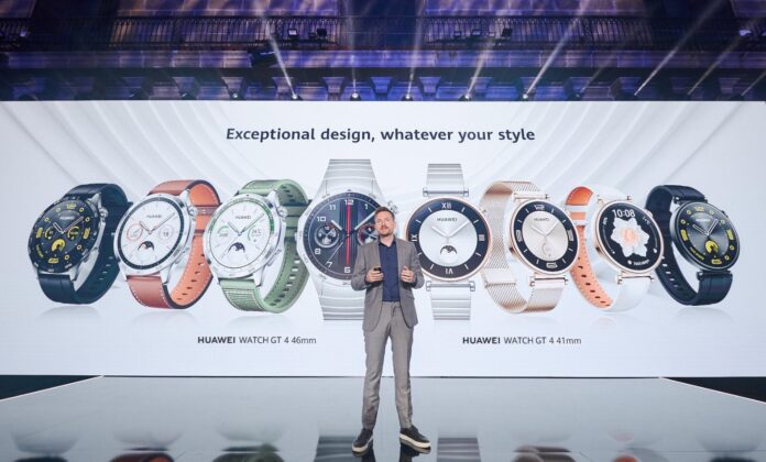 A Huawei Watch GT 4 óra elegáns kivitelben és fejlett egészségügyi funkciókkal debütált