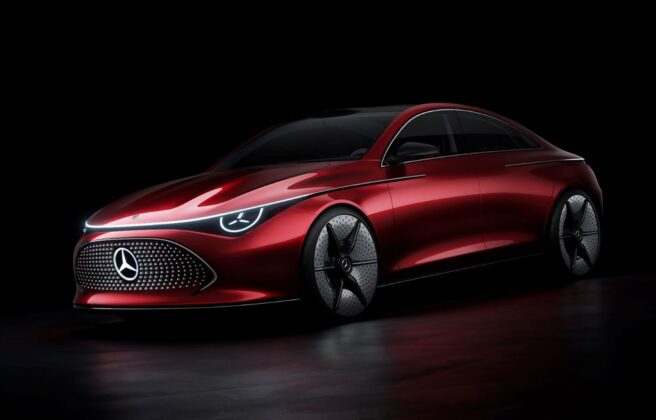 A Mercedes-Benz gyors töltéssel és magas hatótávval kihívja a Teslát: bemutatkozik a Concept CLA Class