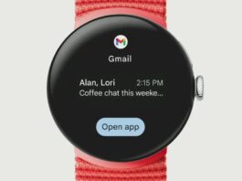A Google végre elindította a hivatalos Gmail alkalmazását a Wear OS-szel rendelkező okosórákhoz