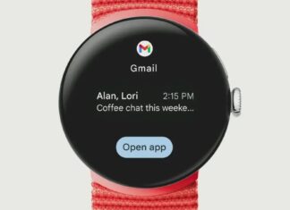 A Google végre elindította a hivatalos Gmail alkalmazását a Wear OS-szel rendelkező okosórákhoz