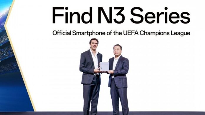 Kaká és az OPPO összecsukható csodája: Hogyan került a Find N3 sorozat az UEFA Bajnokok Ligájának reflektorfényébe?