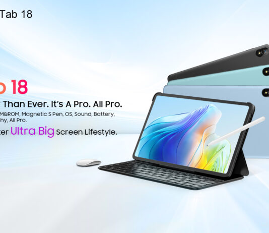 A Blackview Tab 18 hatalmas képernyőt és csúcsminőségű hangzást kínál