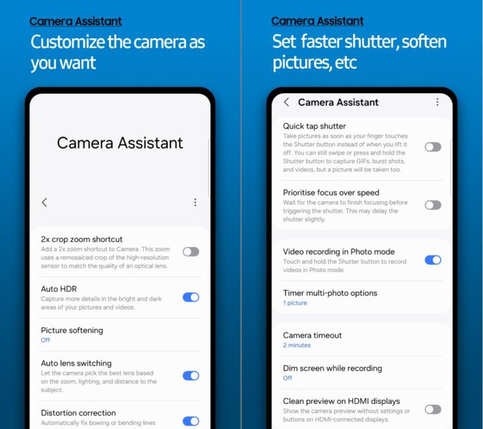 Fotózd másképp: Samsung Camera Assistant most már a Galaxy A szérián is 2 Samsung mostantól a Galaxy A szériájú okostelefonokon is elérhetővé teszi a Camera Assistant alkalmazást