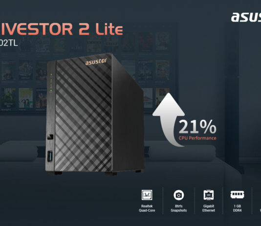 ASUSTOR Drivestor 2 Lite