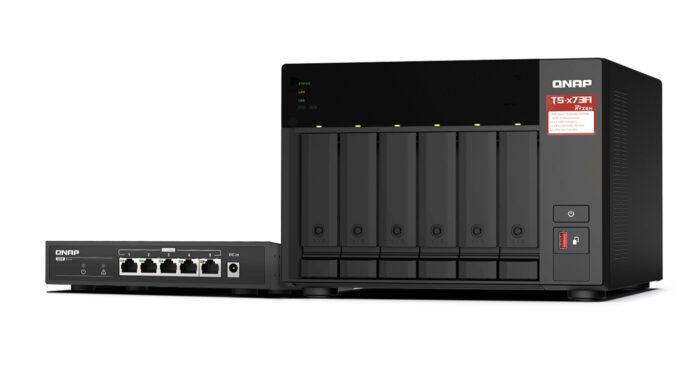 Frissítés a nagy sebességű hálózatok világába: QNAP új 2,5 GbE-s NAS és switch csomagajánlatai