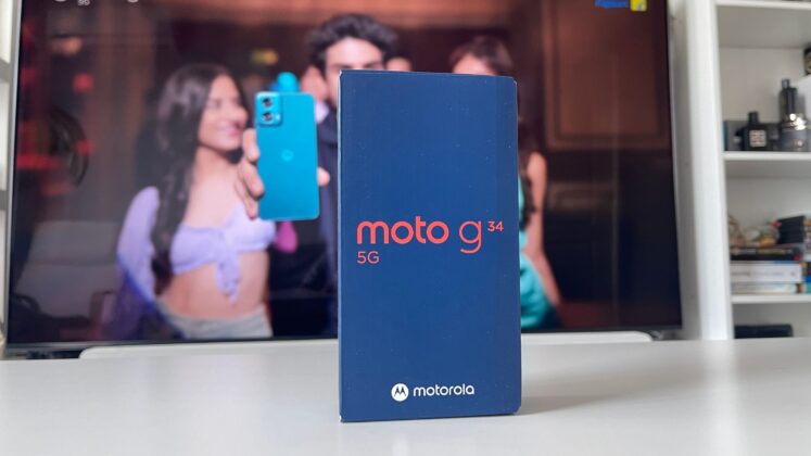 Motorola Moto G34 5G kicsomagolás: középkategóriás funkciók belépő szintű áron!