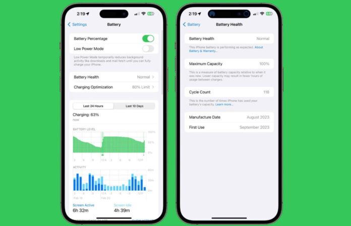 Az Apple az iOS 17.4-es frissítéssel bővítette az iPhone-ok akkumulátor-egészségét érintő információk körét. Ez a lépés a felhasználóknak mélyebb betekintést nyújt akkumulátoruk állapotába, lehetővé téve számukra, hogy jobban megértsék és kezeljék eszközeik energiaellátását.