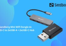 Kompakt méret, nagy teljesítmény: Sandberg WiFi adapter és USB hub