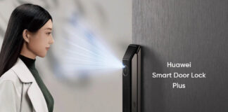 Megjelent a Huawei új intelligens zára, a Smart Door Lock Plus arcfelismerő technológiával