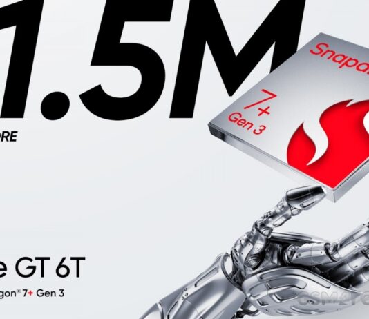 Realme GT 6T bemutatója közelgő teaser anyagokban, középkategóriás okostelefon Snapdragon 7+ Gen3 lapkával