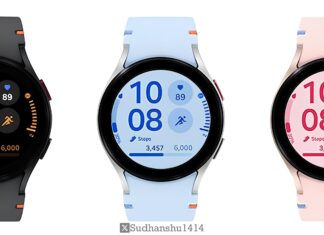 Samsung Galaxy Watch FE részletek: színek, dizájn és specifikációk