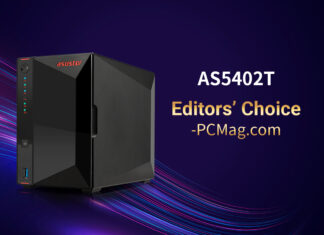 Az ASUSTOR AS5402T lett a PCMAG választása; kiemelkedő NAS teljesítmény