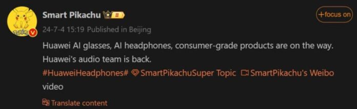 Új MI fülhallgatókat és okosszemüvegeket dob piacra a Huawei idén
