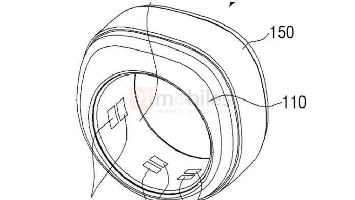Kijelzős Samsung Galaxy Ring a láthatáron; Samsung új okosgyűrű szabadalom 1 Kijelzős Samsung Galaxy Ring a láthatáron