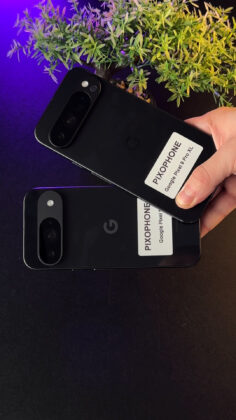 TikTok szivárogtatás: Pixel 9 Pro XL és Pixel 9 összehasonlítása; Prototípusok gravírozott hátlappal