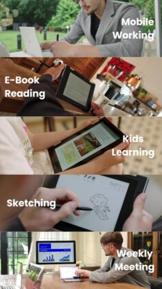 OKPad: a Bluegen új kettős kijelzős táblagépe Kickstarteren; LCD és E Ink