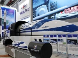 Kína sikeres tesztet zárt az 1000 km/h sebességű mágnesvasúttal; közeledik a repülő vonat megvalósítása
