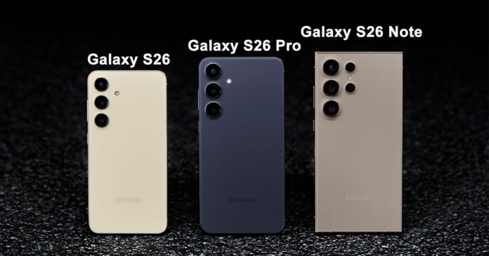 Névcsere várható a Samsung Galaxy S26 modelleknél: újraéled a Note sorozat? 2 Samsung Galaxy S26 Note lehet az új Ultra; változások várhatók a névadásban