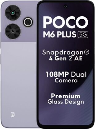 Snapdragon 4 Gen 2 AE lapkával érkezik a Poco M6 Plus 5G; 108 MP-es kamera, 33W gyorstöltés és jó ár-érték arány