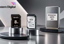 A Western Digital bejelentette a világ első 8TB-os SD kártyáját – soha nem látott tárolókapacitás