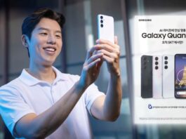 A Galaxy Quantum 5 bemutatja a kvantumbiztonsági chipeket; új modell az SK Telecom számára