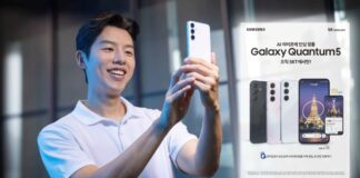 A Galaxy Quantum 5 bemutatja a kvantumbiztonsági chipeket; új modell az SK Telecom számára