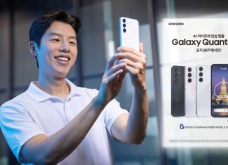 A Galaxy Quantum 5 bemutatja a kvantumbiztonsági chipeket; új modell az SK Telecom számára