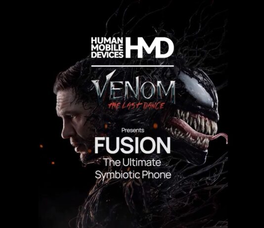 Venom inspirálta kiadás a HMD Fusion telefonhoz; hamarosan érkezik
