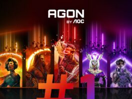 Az AGON by AOC maradt a globális piacvezető a játékosoknak szánt monitorok között 2024-ben