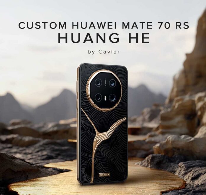 Huawei Mate 70 RS és Mate X6: luxus és kultúra a Sárkány Évére; Caviar luxus