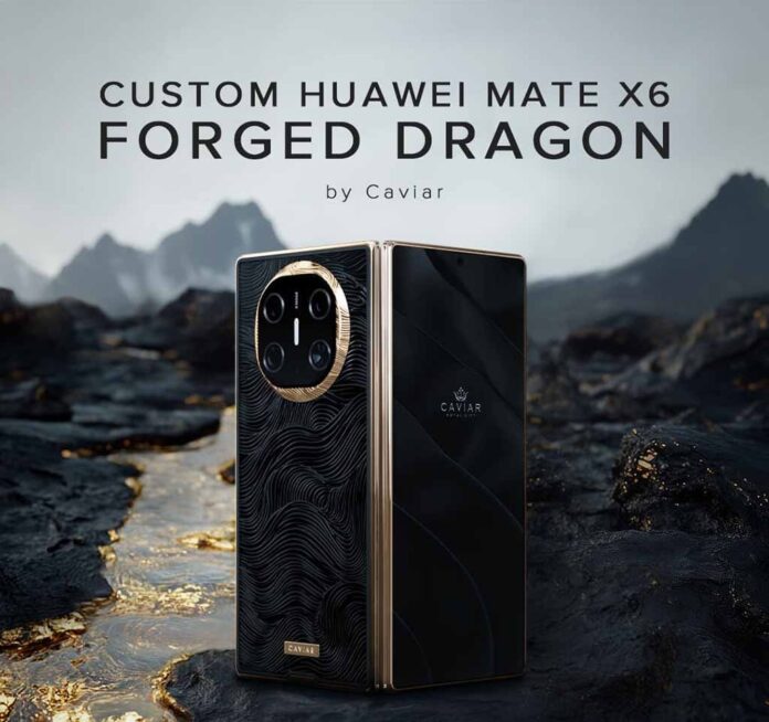 Huawei Mate 70 RS és Mate X6: luxus és kultúra a Sárkány Évére; Caviar luxus