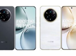 A Realme 14 Pro+ szivárgott specifikációi: nagy akkumulátor vékony házban