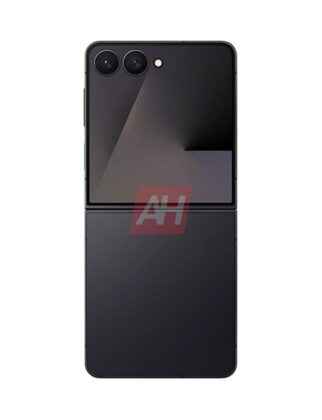 A Galaxy Z Flip7 Jet Black színben tűnt fel; nagy külső kijelzővel érkezik a Samsung új összecsukhatója