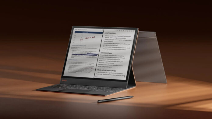A BOOX bemutatta a Tab X C-t; 13,3 hüvelykes színes ePaper tablet a munkához és az inspirációhoz 1 BOOX Tab X C